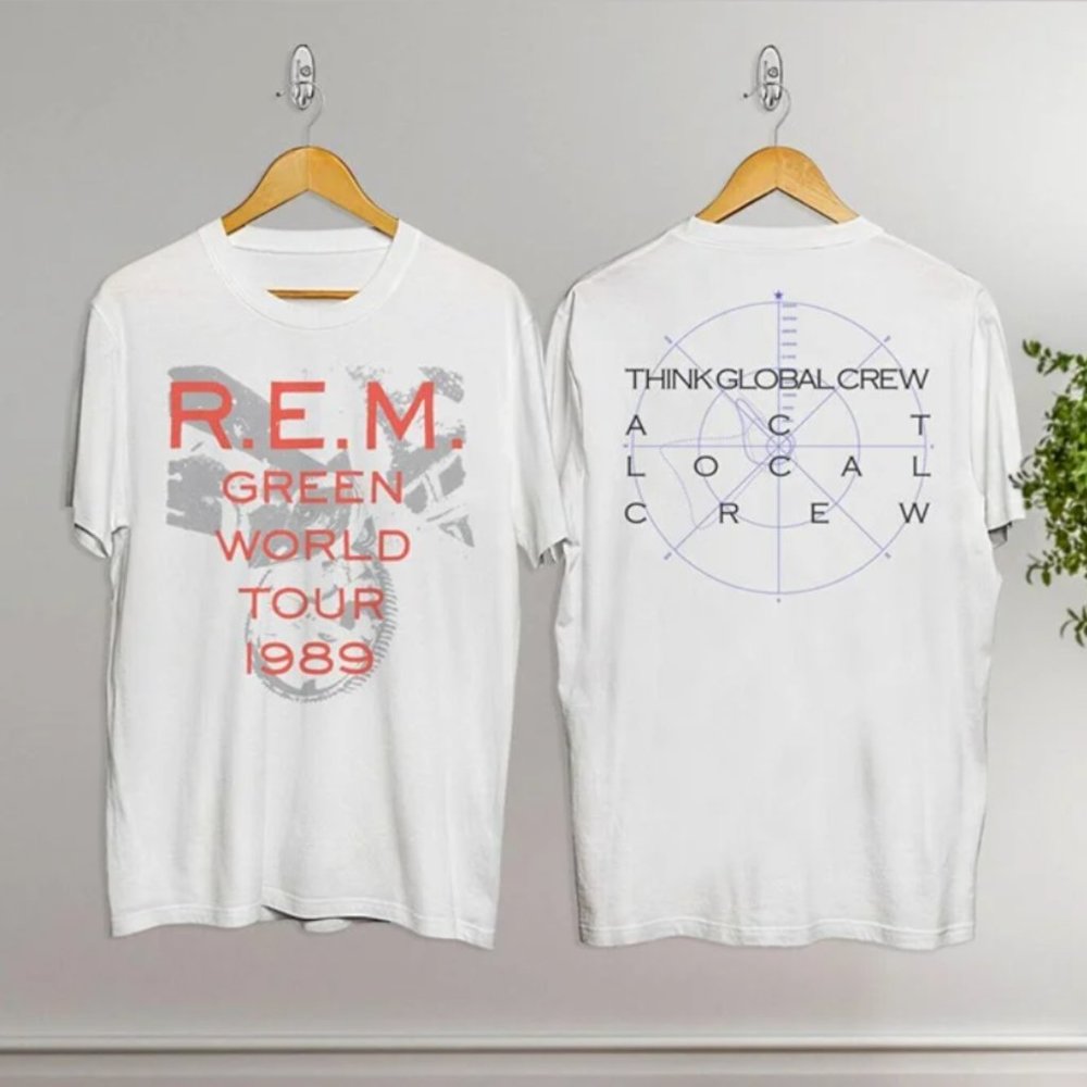 FINAL DROP: 1989 R.E.M. Green World Tour Shirt